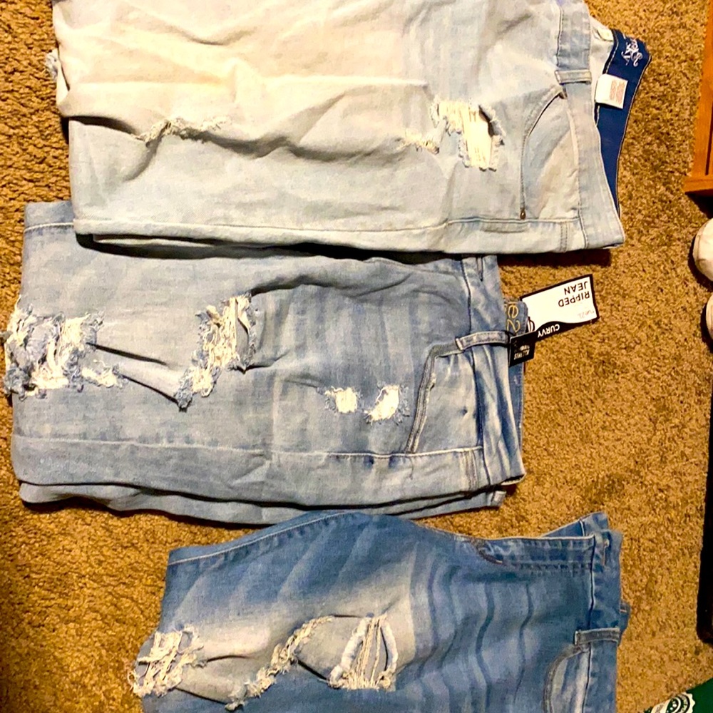 BIG GIRL HAUL- PLUS SIZE JEANS, RIPPED JEANS